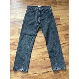 Toteme Jeans Womens 26x32 Denim Pant Twisted Seam Jeans Black Casual Ladies